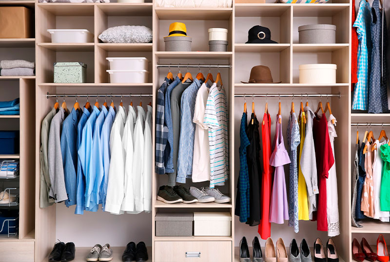 organized-closet - Professional Home Organizing in Greater Boston | Ziigi Cleaning